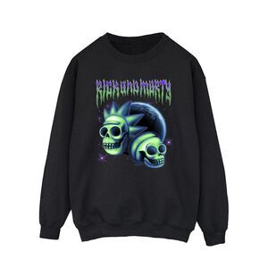 Rick And Morty Mens Space Skull Sweatshirt / Black